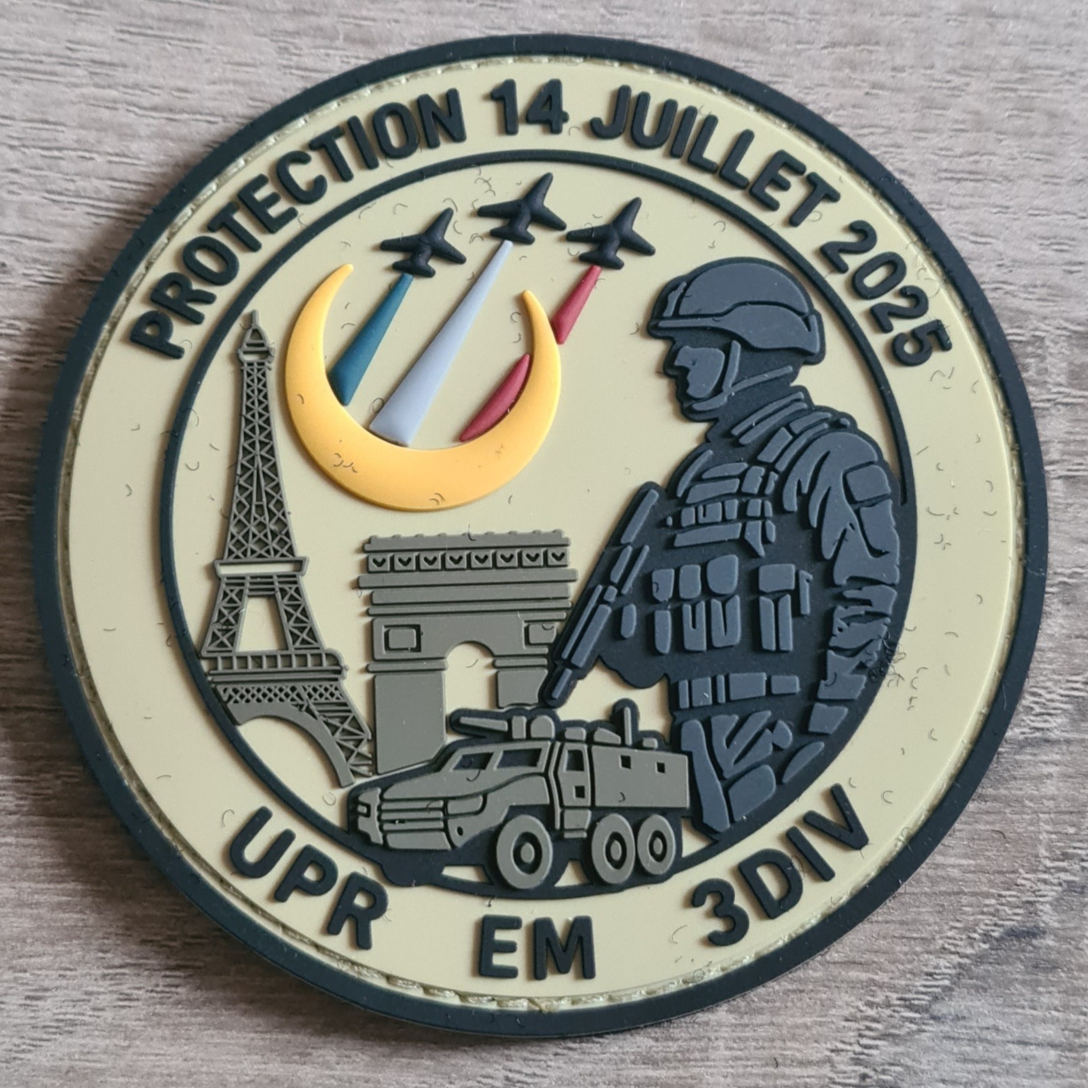SENTINELLE / UPR EM 3DIV / Protection 14 juillet 2025