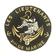 3e Régiment d'Infanterie de Marine - Les Lieutenants