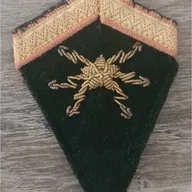 Losange type cerf volant / Télégraphistes Coloniaux / Sergent 