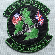 67th spécial Opérations squadron - MC 130 J -mildenhall GB