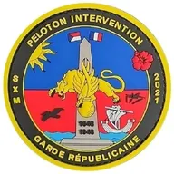 PI Garde Républicaine - Déplacement Saint-Martin