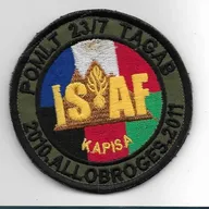 ISAF 6 -POMLT Tagab -Allobroges 2010/2011 - Kapisa -Afghanistan