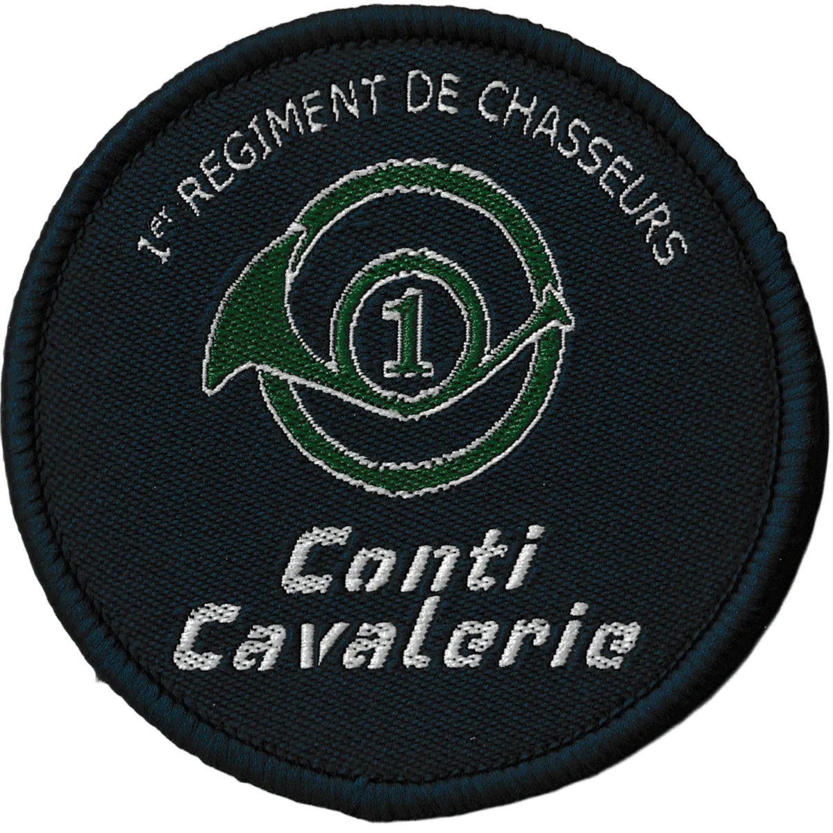 1er Régiment de Chasseurs - Ecusson de tenue de sport rénovée (TSR)