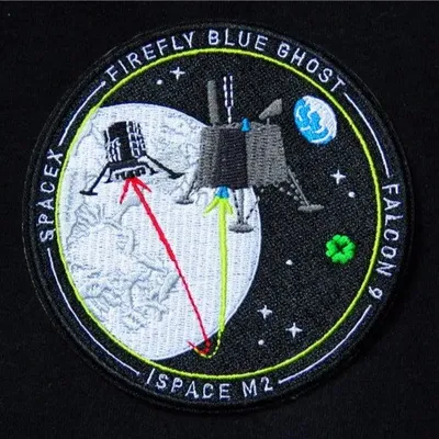 Blue Ghost M2 Falcon-9