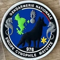 Gendarmerie Équipe cynophile K9 Mayotte 976