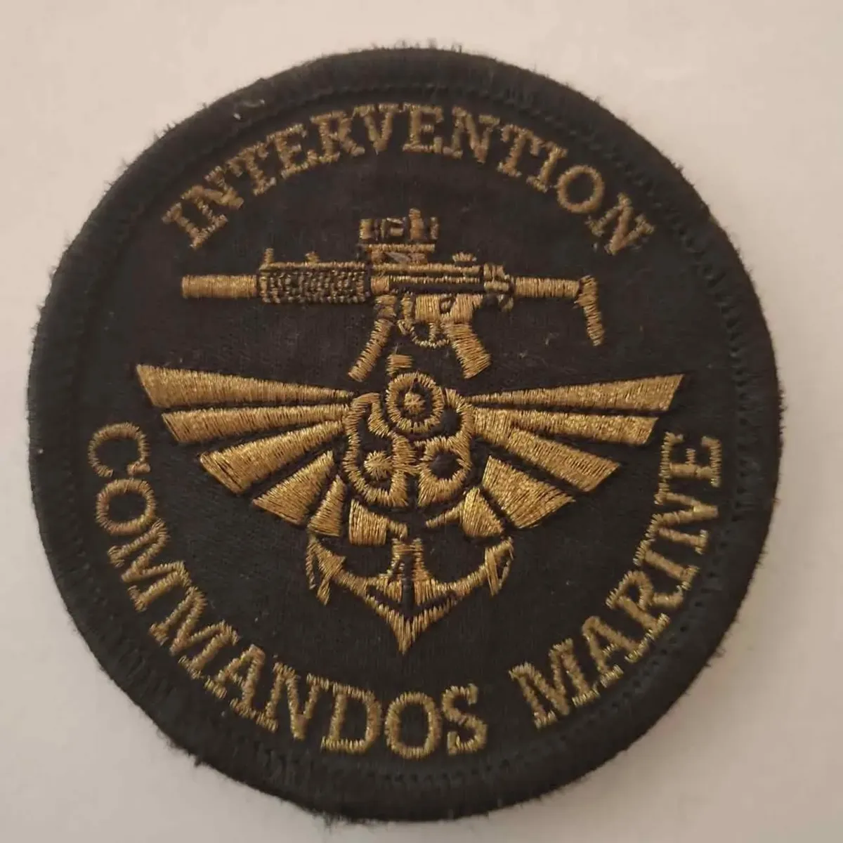 Commando Marine CTLO "intervention", fond noir.