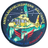 Ambulanshelikoptern Gällivare - Hélicoptère médicalisé