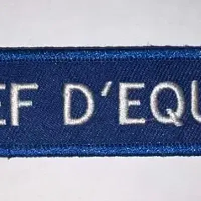 Bande de fonction Chef d'Équipe