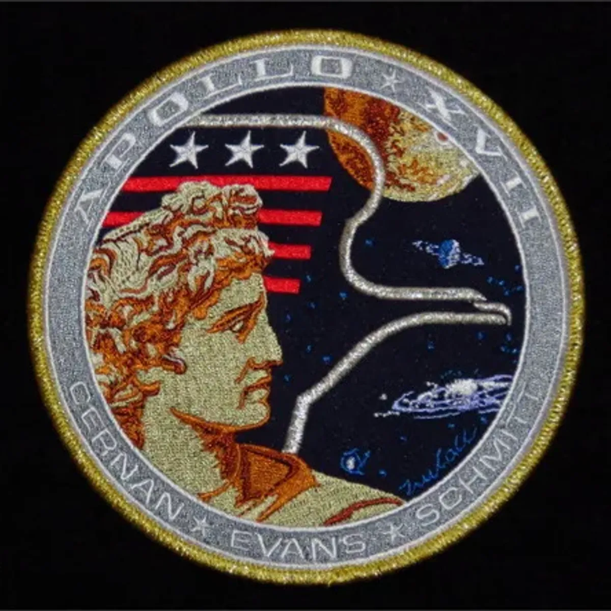 Apollo-17 commémoratif