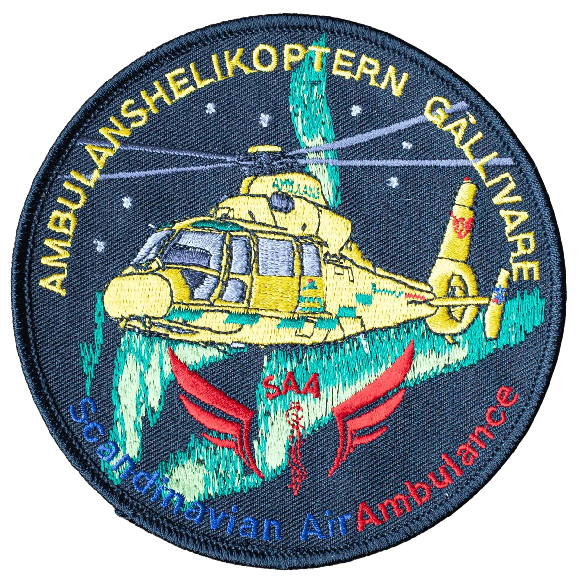 Ambulanshelikoptern Gällivare - Hélicoptère médicalisé