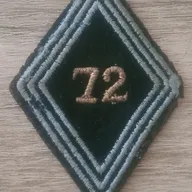 Losange 72eme BT / 3 soutaches / Modèle Cadre 