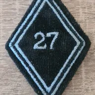 Losange 27eme CTD / Modèle Troupe 