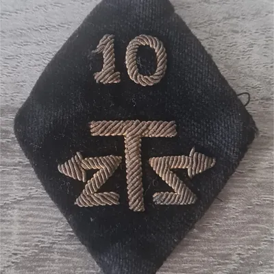 Losange 10eme GRET / Modèle Cadre en Cannetille