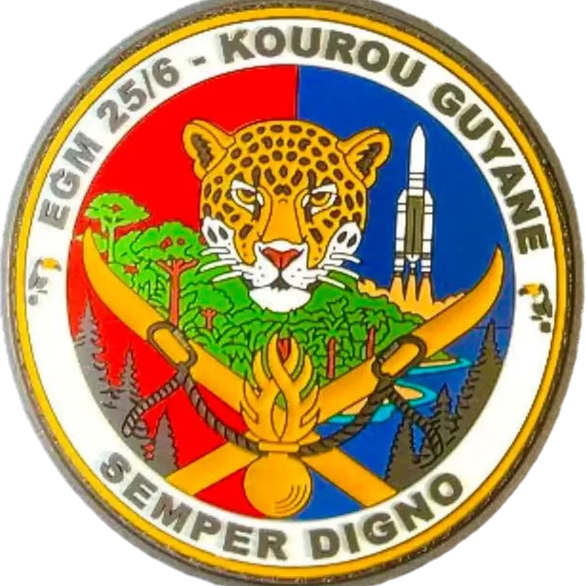 EGM 25/6 Digne-les-bains - Kourou Guyane 