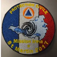 Protection civile - Saint Martin - Mission Irma