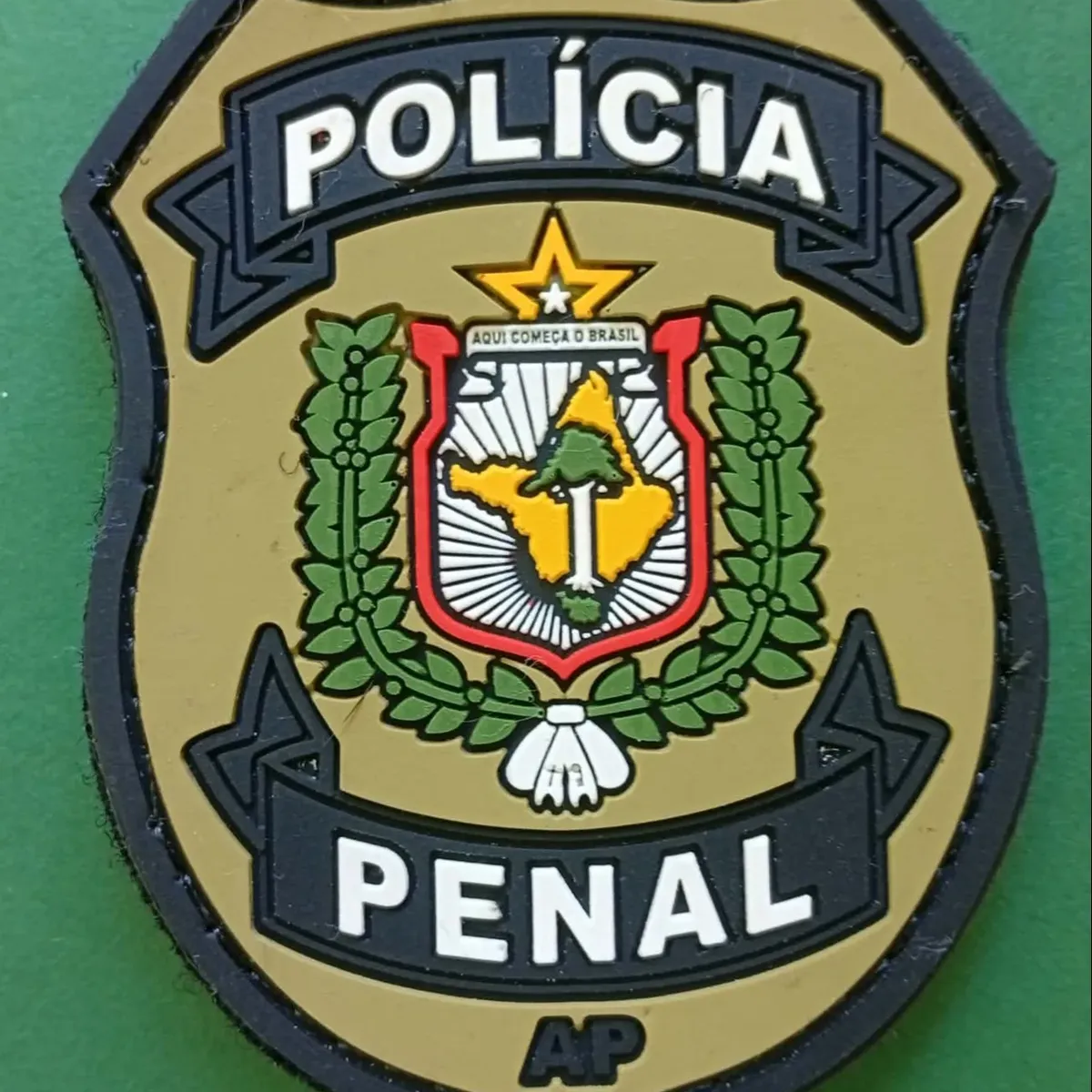 Polícia Penal (Police pénitentiaire) de l'État de l'Amapá (AP), au Brésil.