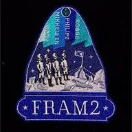 FRAM2 SpaceX – Recto