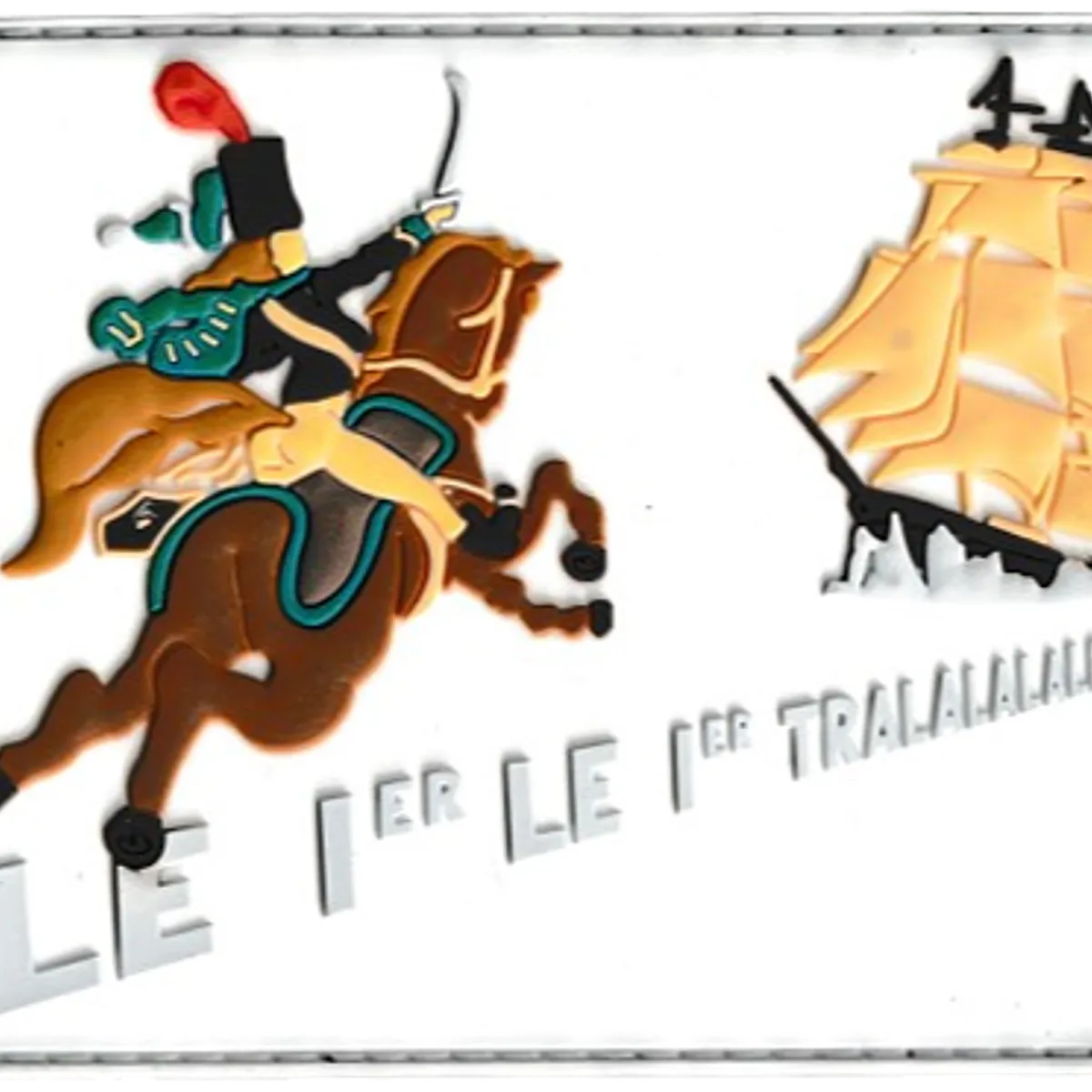 2ème Régiment de Hussards - 1er Escadron - Fantaisie (Blanc)