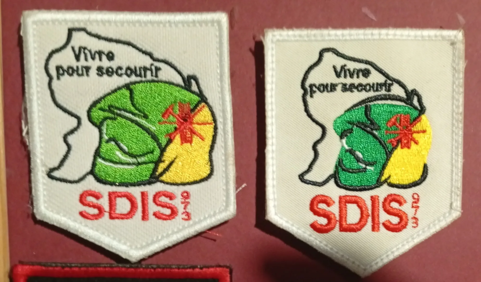SDIS  973 - casque vert clair - 2
