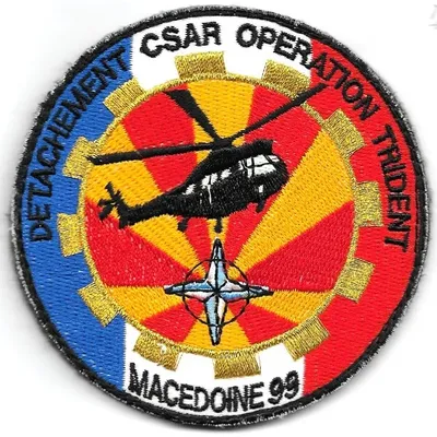 DET CSAR - Ops Trident - Macédoine 99 - Kumanovo