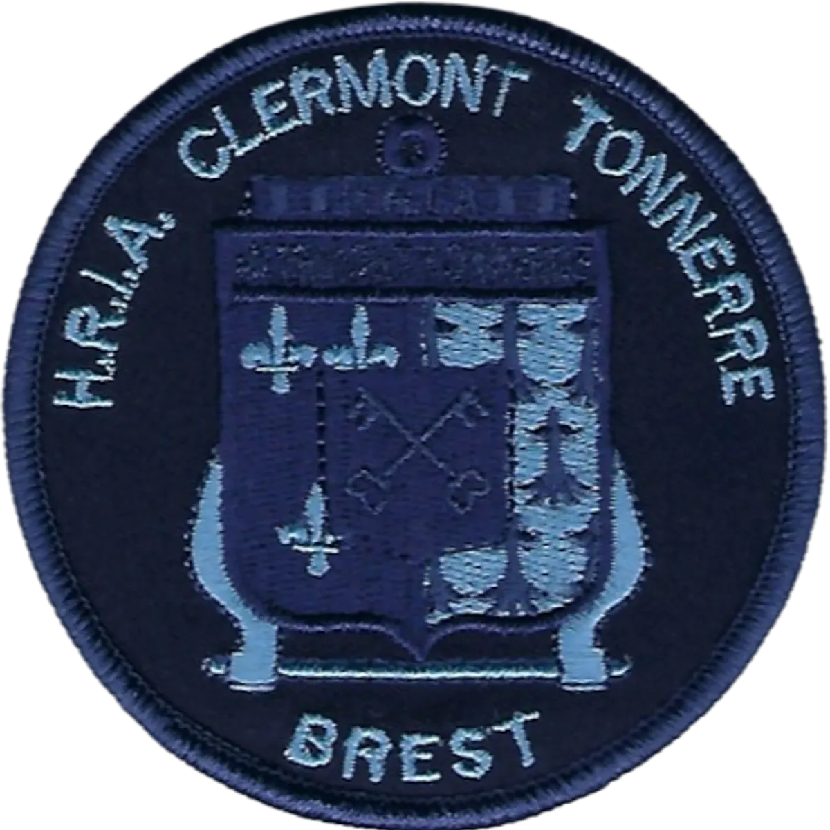 SSA : HRIA Clermont-Tonnerre fond bleu