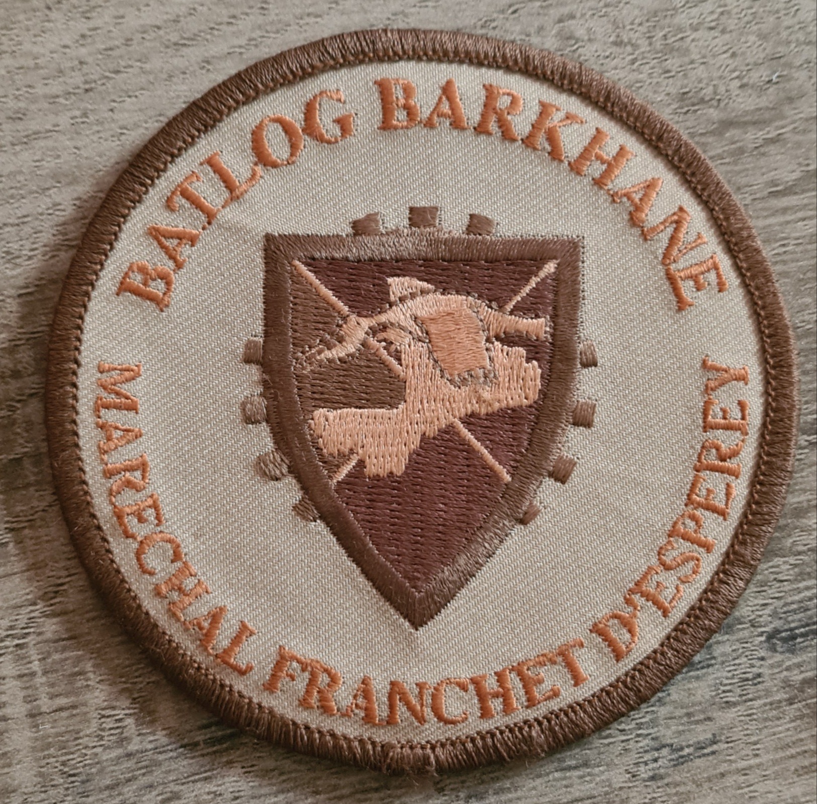 BARKHANE / BATLOG FRANCHEY D'ESPEREY / 5eme mandat 