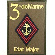 3e Régiment d'Infanterie de Marine - Etat Major