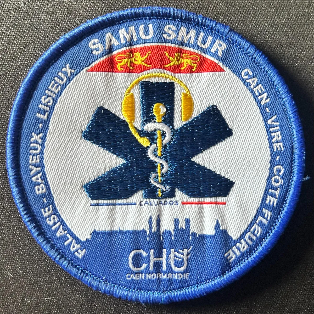 SAMU 14 SAMU-SMUR Calvados Brodé