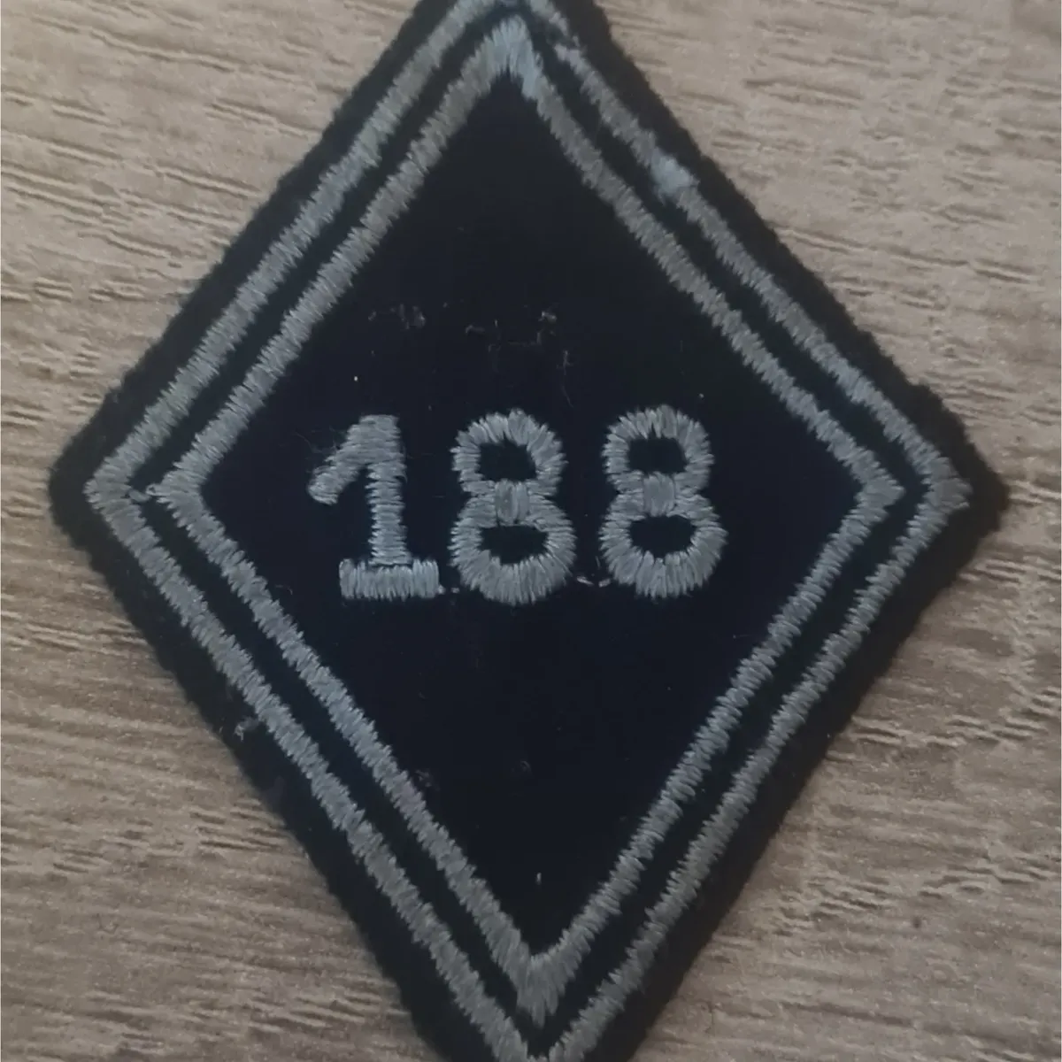 Losange 188eme BT / Modèle Troupe