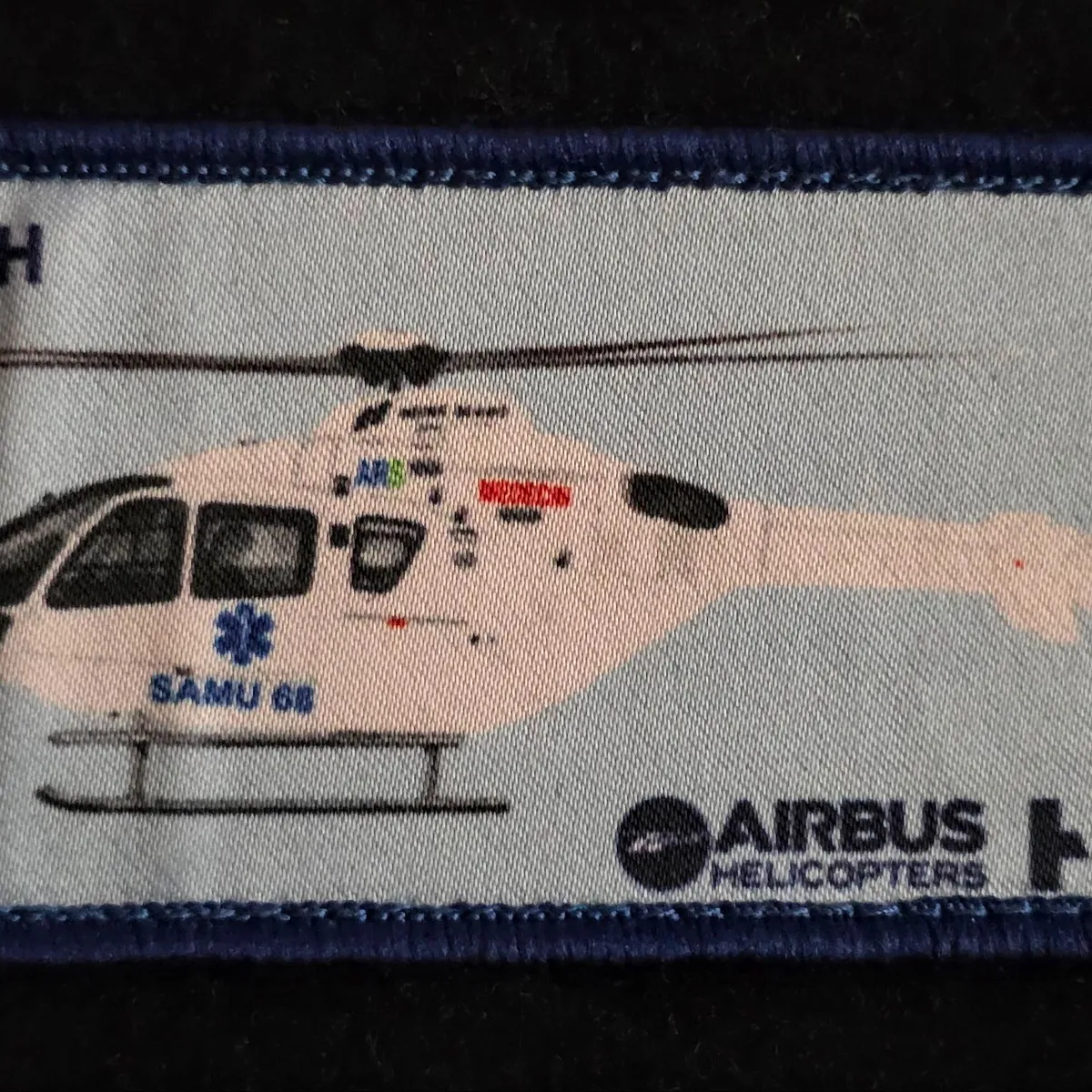 HéliSMUR 68 Mulhouse Nametag 