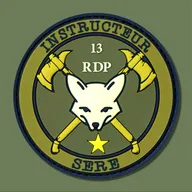 13e RDP - 1er escadron - stage SERE instructeur