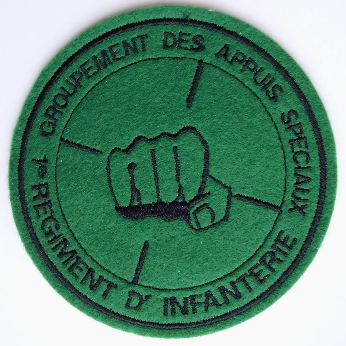 1er REGIMENT D' INFANTERIE - GROUPEMENT DES APPUIS SPECIAUX