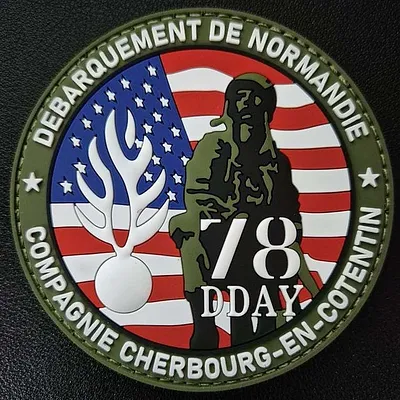 Écusson du 78eme anniversaire du débarquement compagnie de Cherbourg