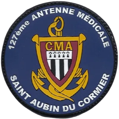 SSA : Antenne Médicale 127 (La Lande D'ouée) PVC jaune vif