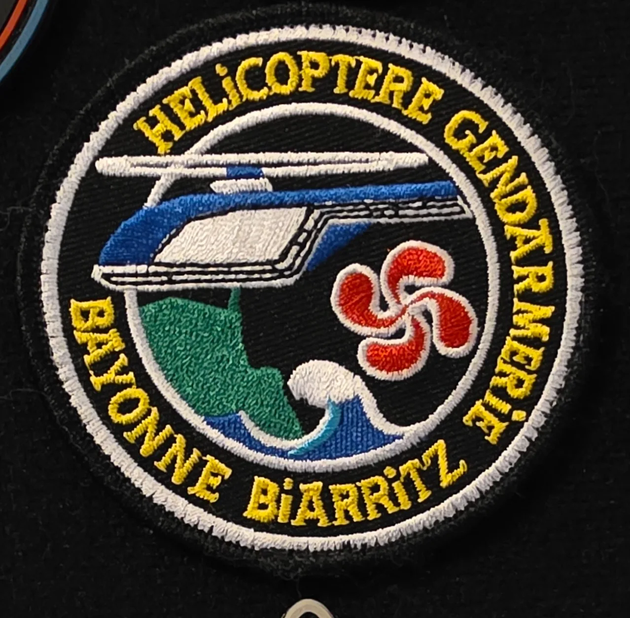Gendarmerie hélicoptère - Bayonne Biarritz
