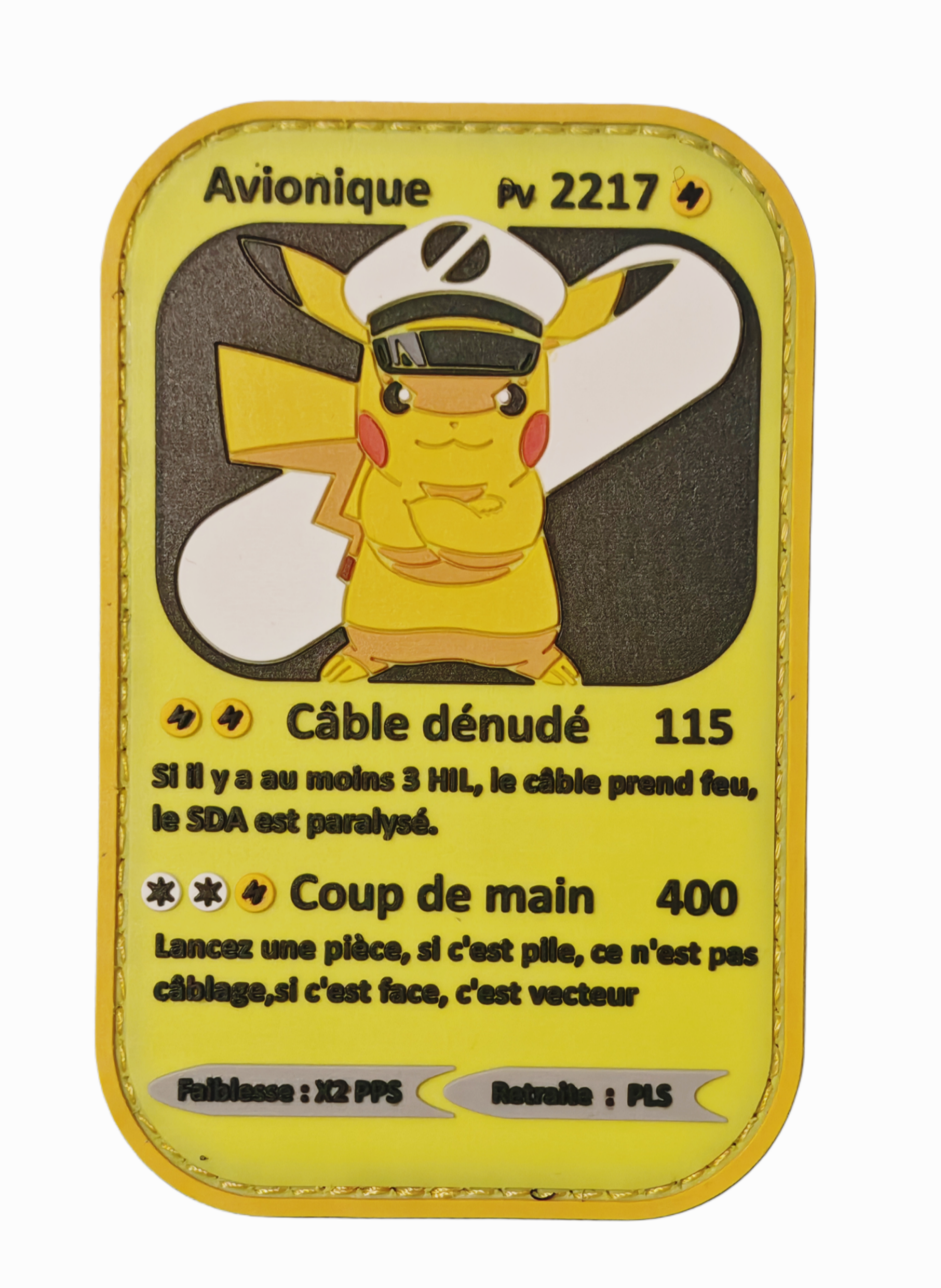 ESTA Septaine Avionique Pikachu