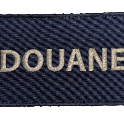 écusson douane gilet pare-balles