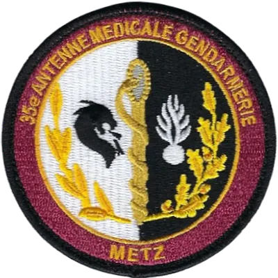 SSA : Antenne Médicale 35 (Metz-Queuleu) Brodé