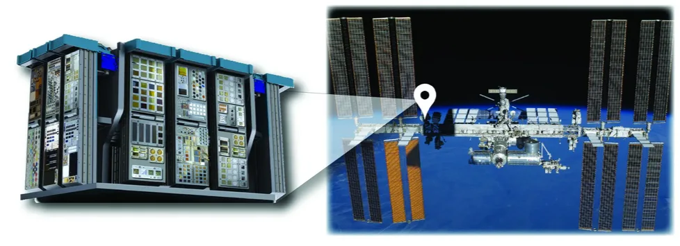 ISS palette MISSE – 2