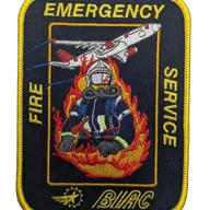 Brussels Airport Fire & Rescue - écusson manche