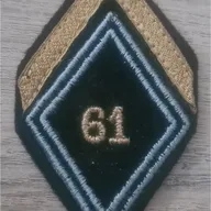Losange 61eme BCT / Modèle Cadre / Sergent 