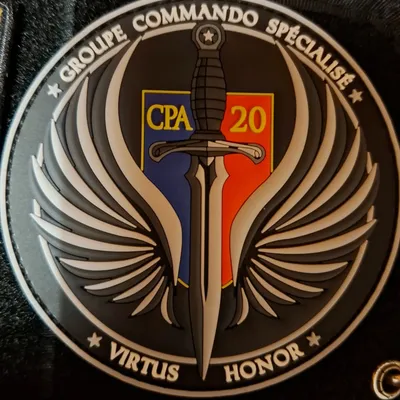 CPA 20 Groupe commando spécialisé