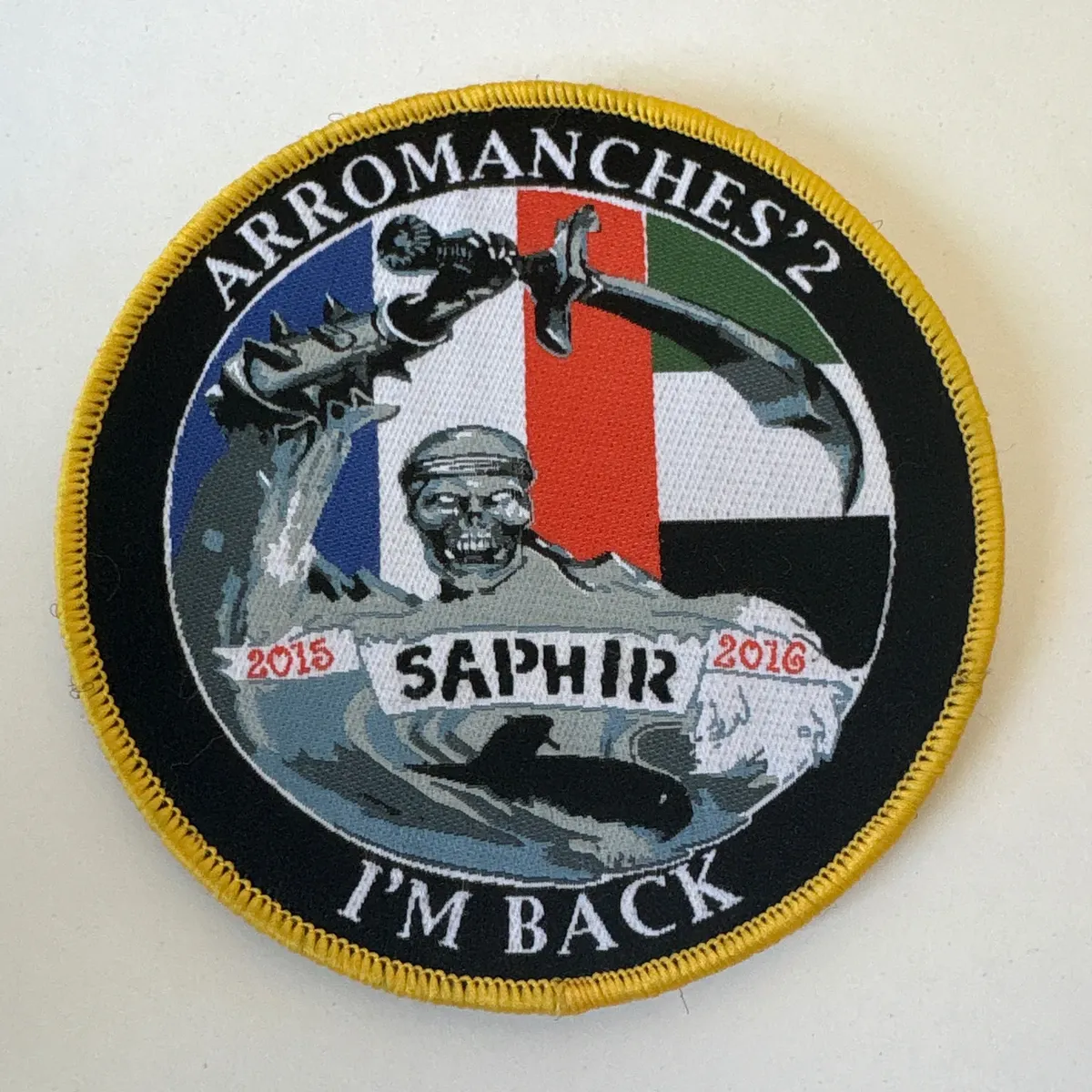 SNA Saphir mission ARROMANCHES 2