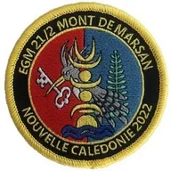 EGM 21/2 Mont-de-Marsan - Nouvelle-Calédonie
