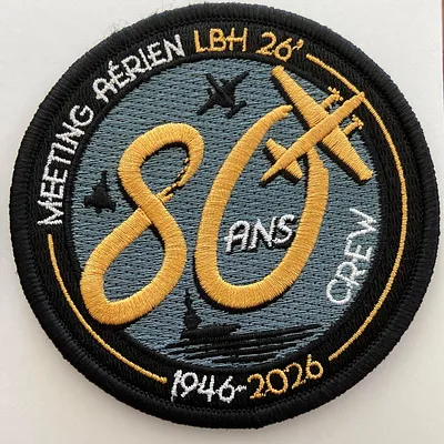 80ans - BAN Lann-Bihoué Crew Tissu