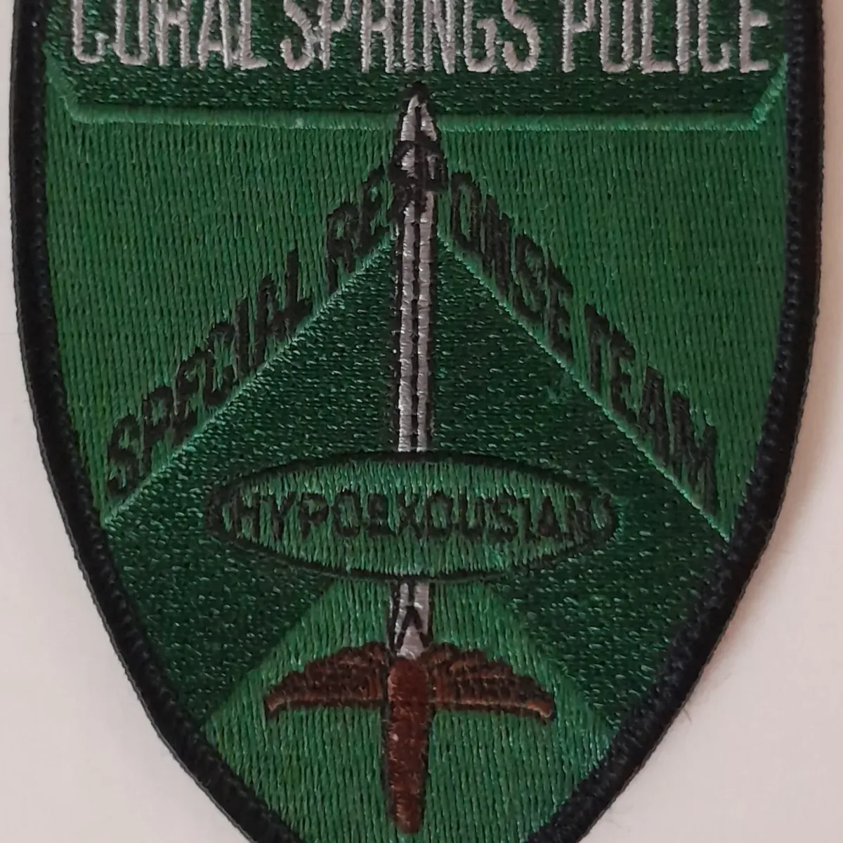 CORAL SPRING POLICE - équipe d'intervention