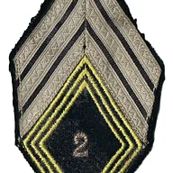 Losange de bras du 2ème Régiment de Chasseurs d'Afrique - Maréchal-des-Logis Chef