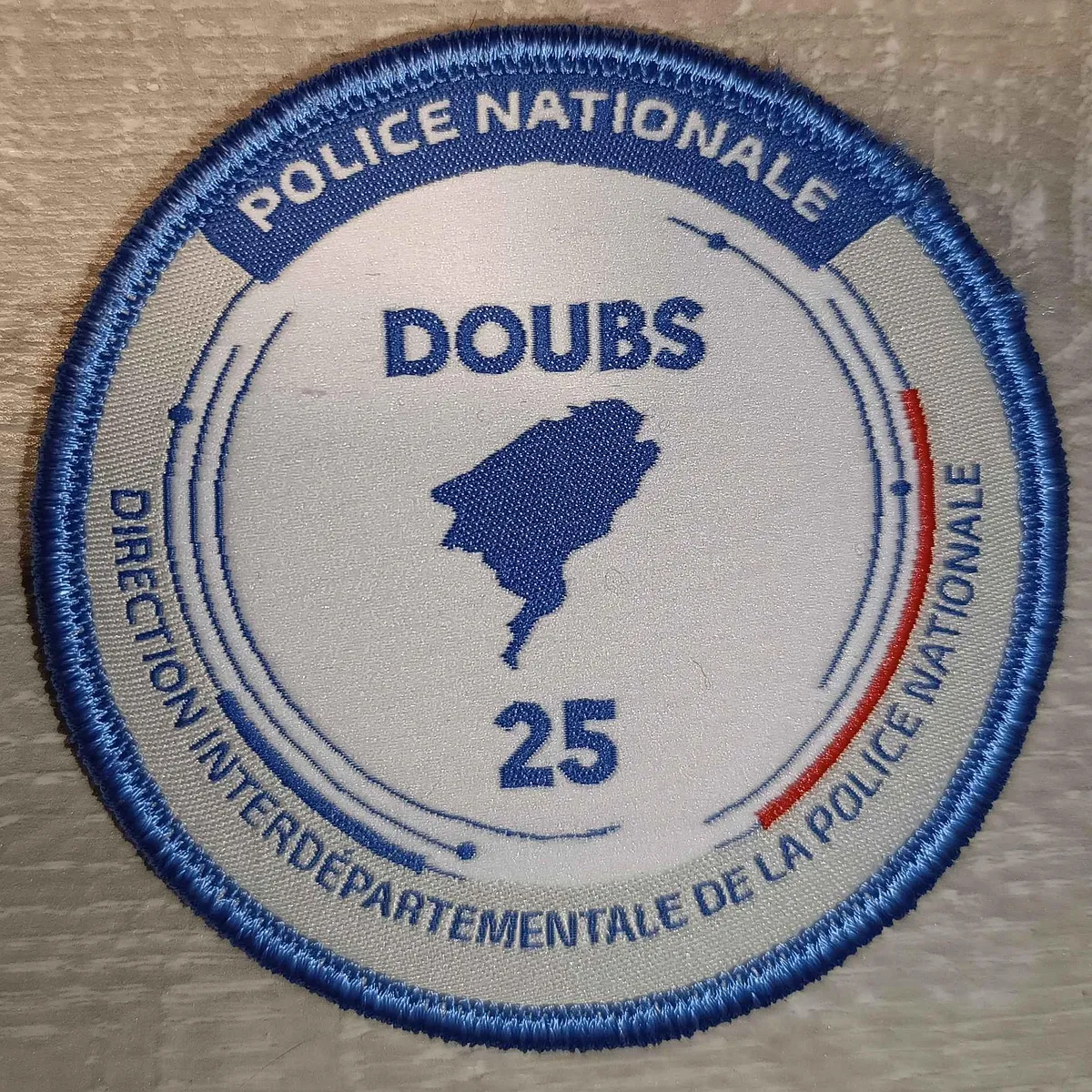Ecusson DIPN 25 (Doubs)