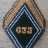 Losange 633eme CVHF / Modèle Cannetille / Sergent Engagé 