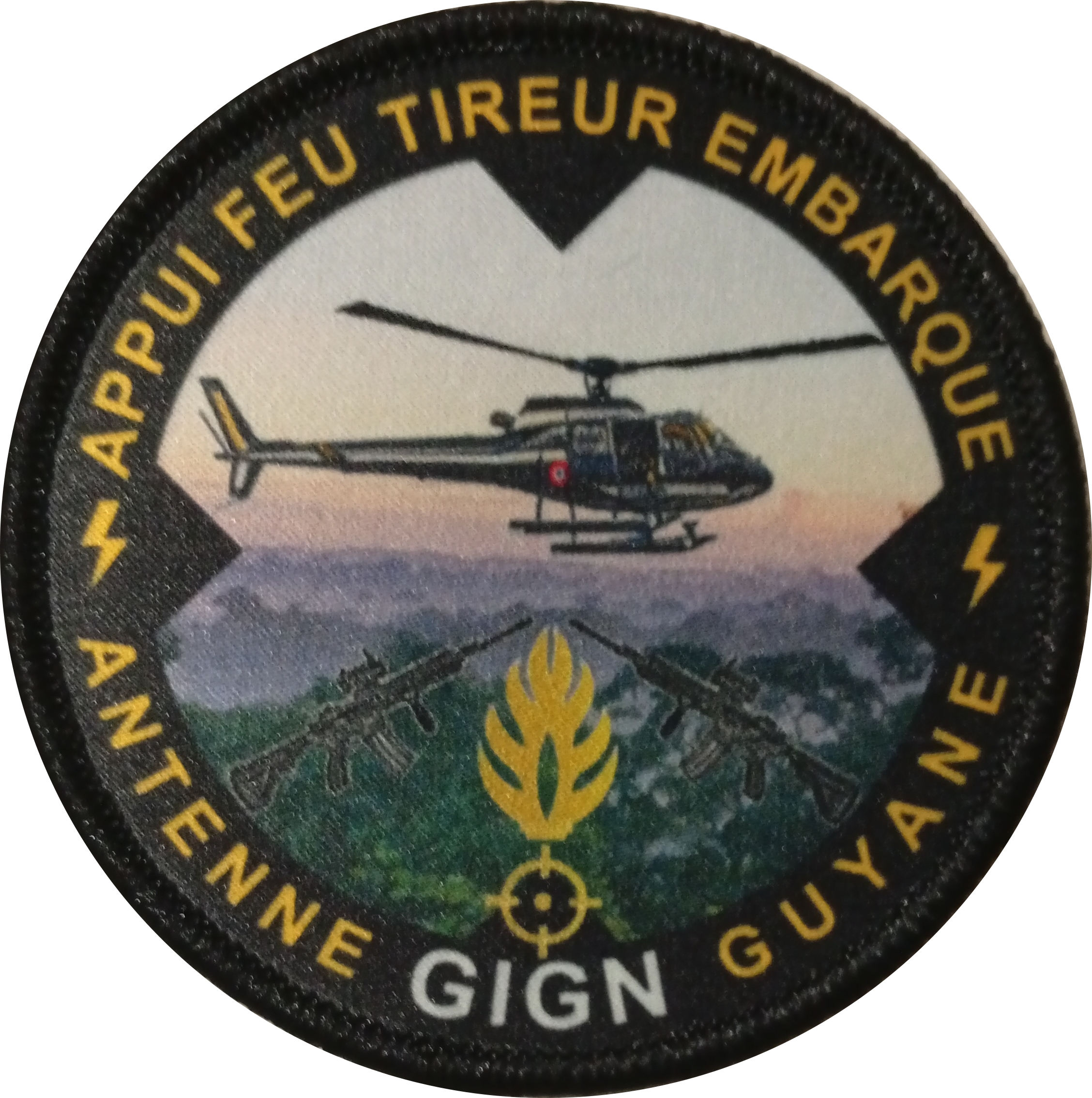 Antenne GIGN Guyane - Appui Feu Tireur Embarqué